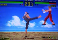 Virtua Fighter Remix, capture d'écran